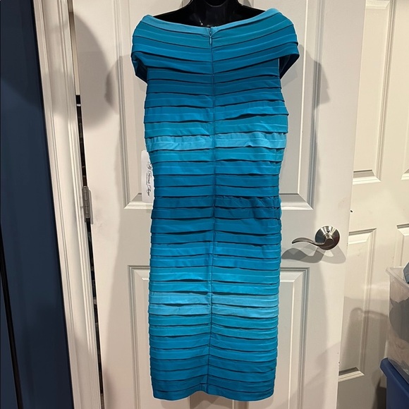 Colleen Lopez My favorite things  Elegant Blue Dress size large - Picture 2 of 6